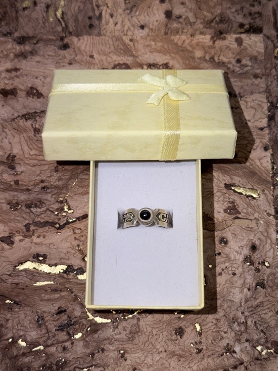 Ka Gold Jewelry Jewelry - Chunky Sterling Silver Black Onyx Accent Woman’s Ring by Ka Gold Jewelry 🔥